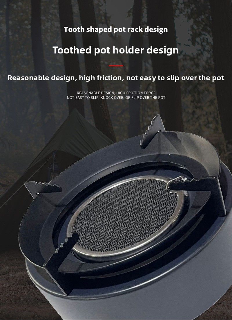 Réchaud de camping multifonction à infrarouge, portable et à économie d'énergie, idéal pour barbecue ou marmite_voghion.com