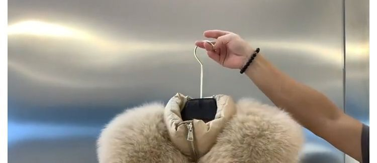 Fashionable Large Fur Collar Stand Up Collar, Waist Up, Slimming Down, Down For Women's 2023 Winter Wear, New Diamond_voghion.com