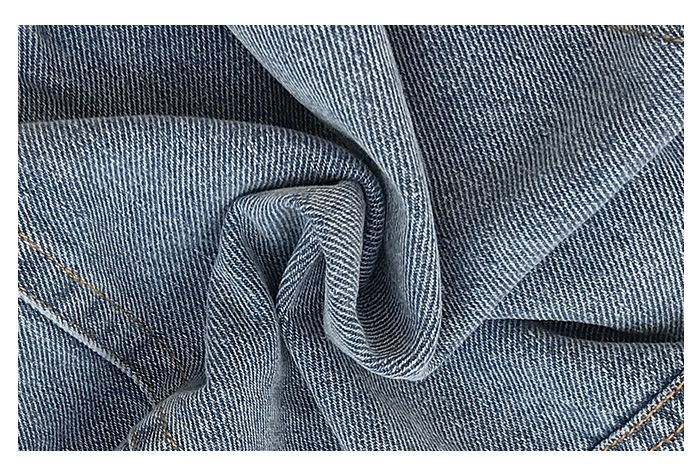 Nuovi vestiti autunnali e invernali per bambine, cappotto spesso in denim e velluto, stile coreano, cappotto in cotone con ampio collo di pelliccia per bambini_voghion.com