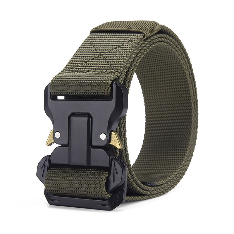 Cobra Tactical Nylon Woven Multifunctional Casual Alloy Buckle Pants Belt dla mężczyzn i kobiet_voghion.com