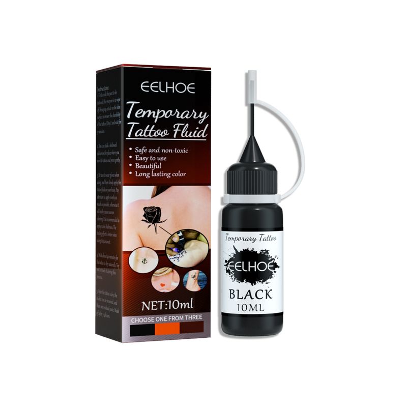 EELHOE Temporary Liquid Colorful Fruit Juice Tattoo Cream Arm Antable Embroidery Αδιάβροχο και μη ανακλαστικό_voghion.com