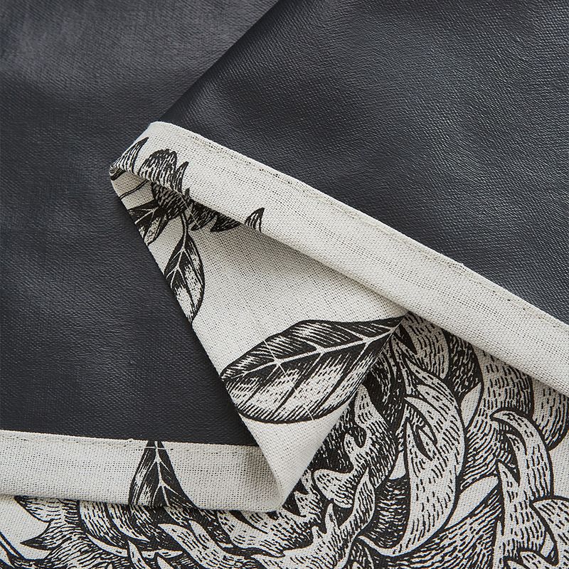 Blackout Curtains - British & American Floral Print With Grommet Top, Eco-Friendly Coating For Living Room & Bedroom (100% Light Blocking)_voghion.com