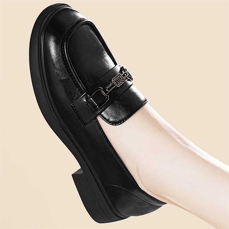 Scarpe da donna One-step-on, ballerine nere abbinabili_voghion.com