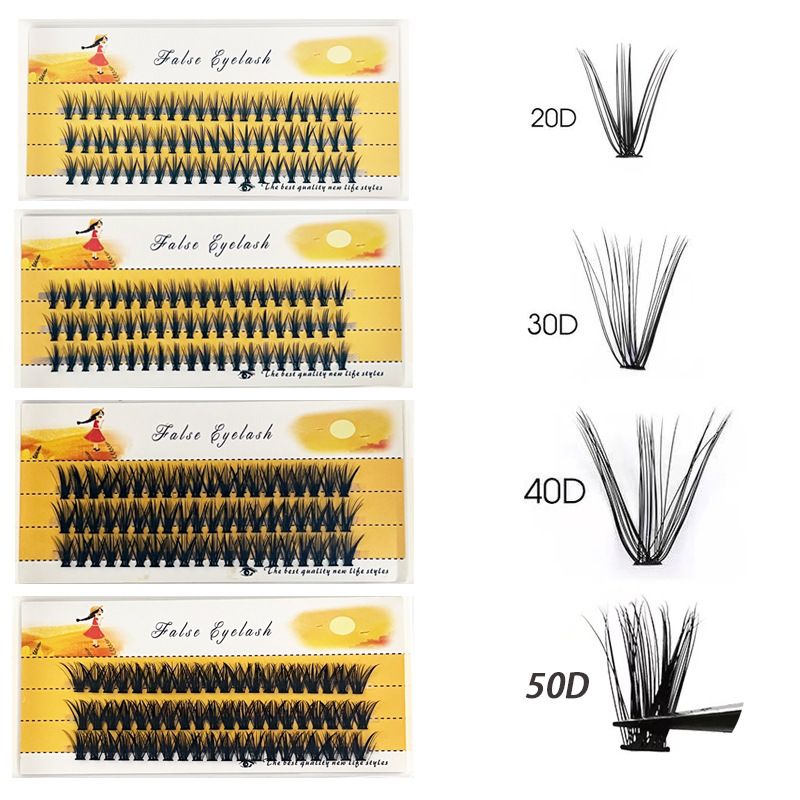 20D/30D/40D/50D False Eyelashes - Self-Application Cluster Lashes (Natural & Voluminous, Easy DIY For Everyday Wear)_voghion.com