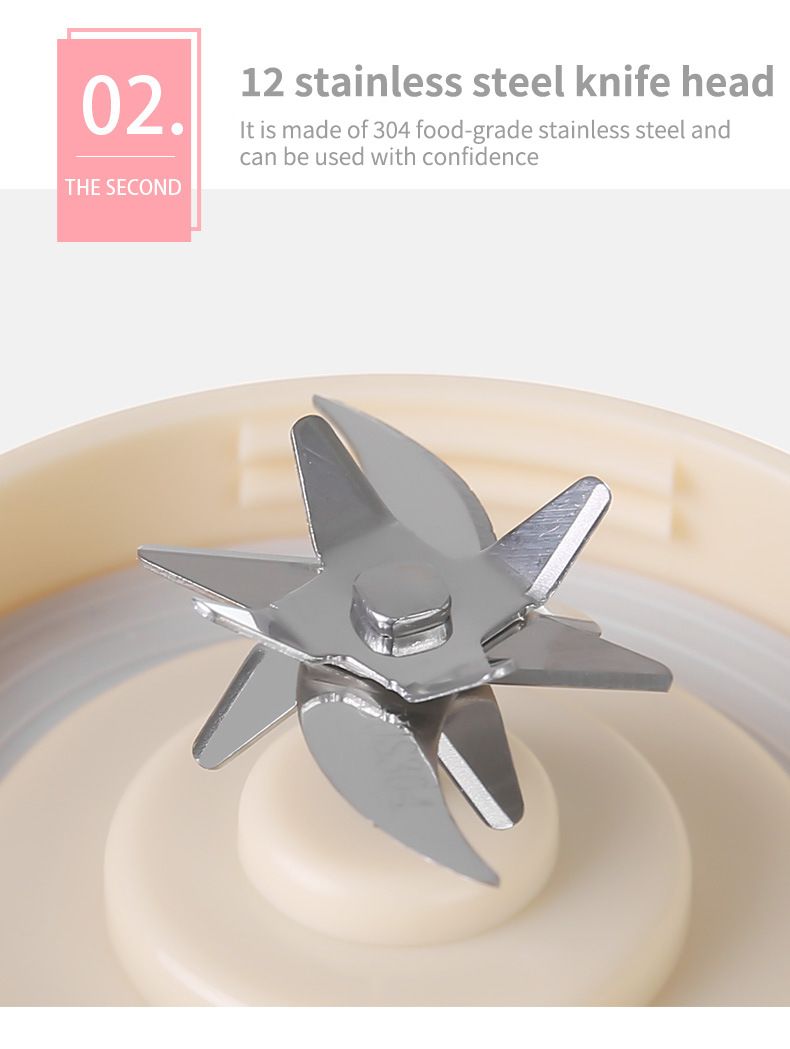 New Juicer Rechargeable Digital Display Juice Maker Three-Speed Adjustment Portable Home Travel Juicing Cup_voghion.com