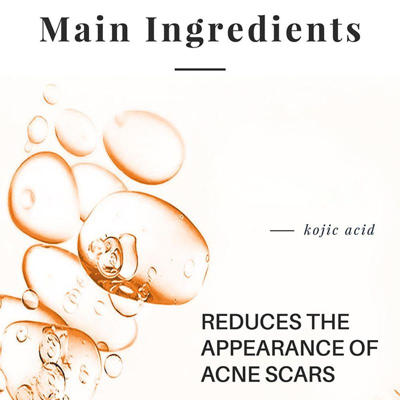 1/2 pz. Sapone all'acido cogico per il corpo, per la pulizia profonda del viso, per l'acne, per la rimozione di punti neri e macchie scure, saponette, controllo dell'olio, schiarente per la pelle_voghion.com