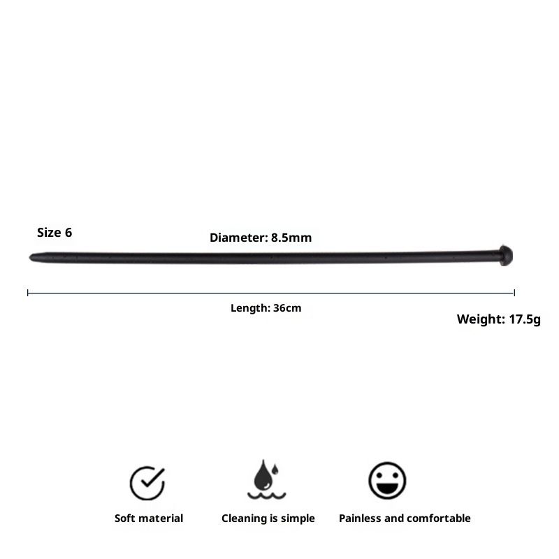 LuvBox Custom Processing Stimolazione dell'occhio di cavallo Asta in silicone P Espansione Tappo uretrale Giocattoli sessuali per adulti_voghion.com