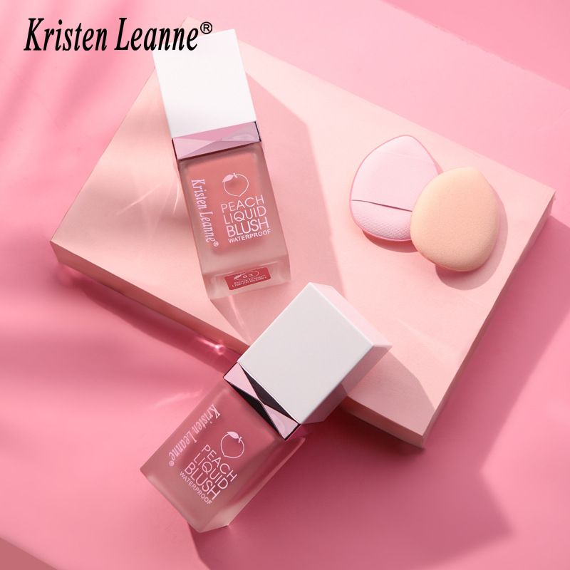 Blush lichid Kristen Leanne Natural Color, ruj mat catifelat delicat, de lungă durată_voghion.com
