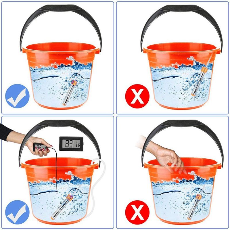 Elektrisk varmvattenberedare, kan värma 5 liter vatten på några minuter. Används i hink, badkar, uppblåsbar barnpool, camping EU-kontakt_voghion.com