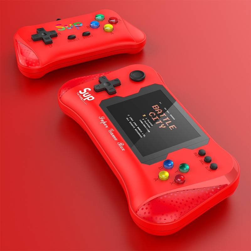 Nuova console di gioco SUP portatile 500 in uno retrò nostalgico classico portatile mini per bambini doppi_voghion.com