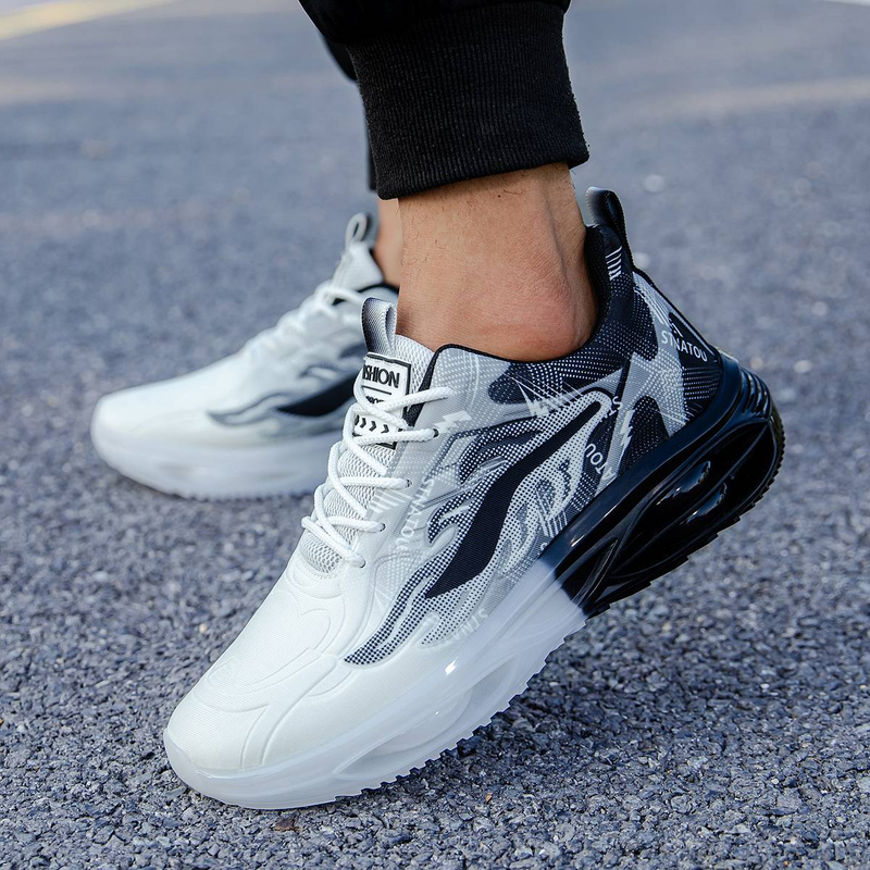 Sommer atmungsaktive herren schuhe neue sport freizeit laufschuhe jugendliche erhöhen air kissen schock papa schuhe_voghion.com