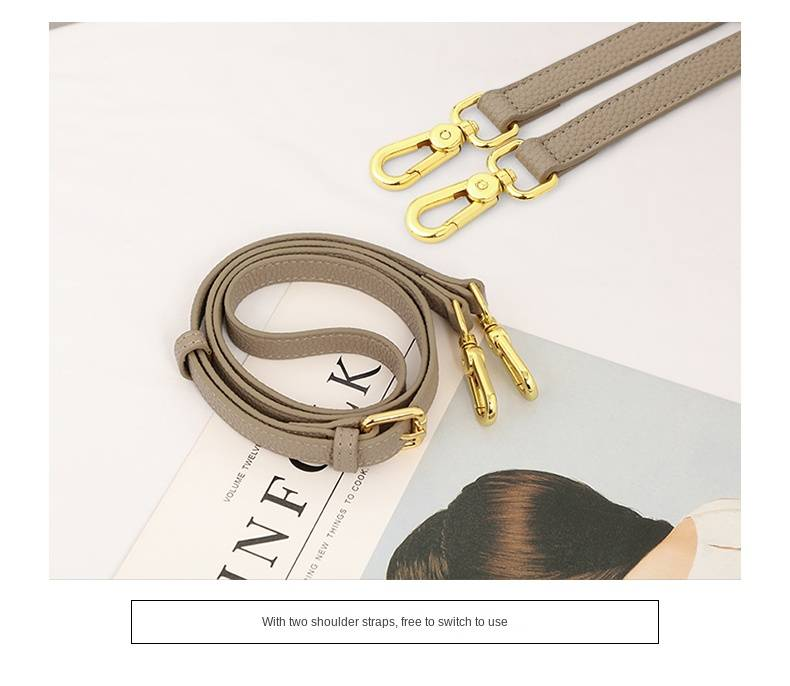VINEY Bag 2025 Nová dámská taška Messenger Bag Špičková odnímatelná kabelka z pravé kůže Bucket Bag_voghion.com
