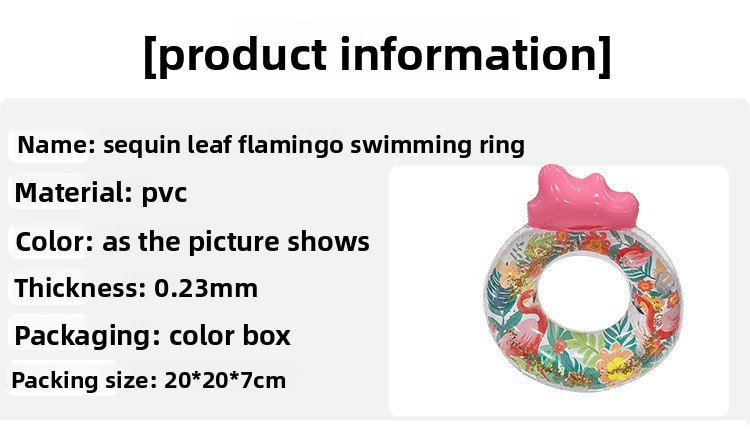 Glitter Flamingo Pool Float For Adults - Oversized Inflatable Lounger With Backrest & Cup Holder (Thickened PVC Supports 300lbs)_voghion.com