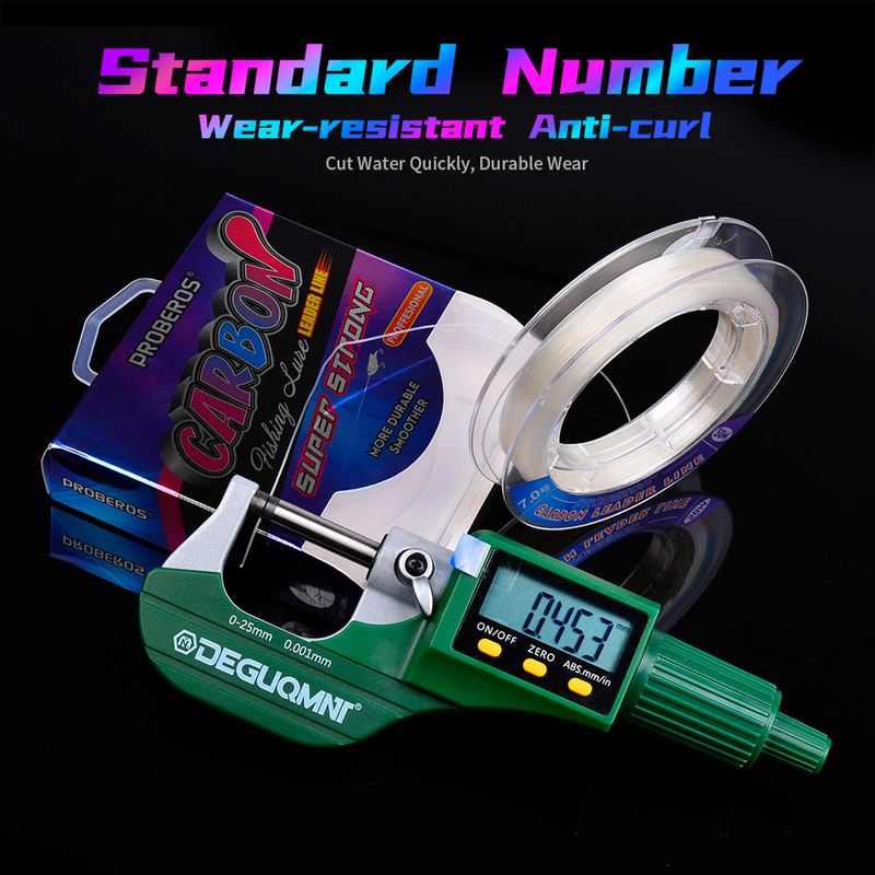 Fishing Lines Carbon Wire, Fishing Line, Wear-resistant Road, Carbon Fiber Wire, Fishing Line, Sub-line, All-carbon Fishing Line_voghion.com
