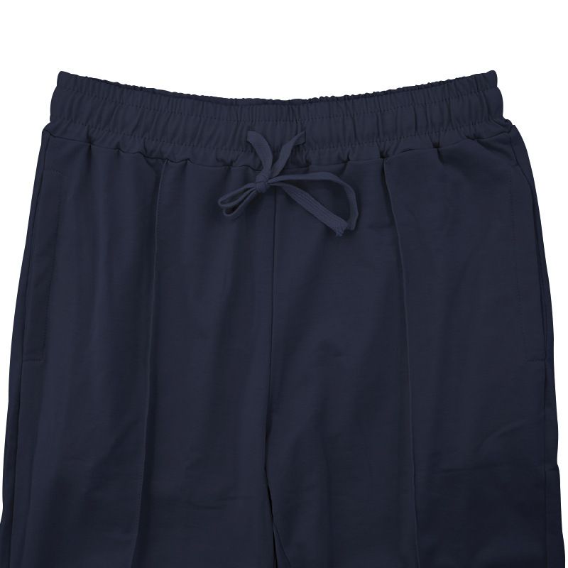 2024 Neue einfarbige Plus-Größen-beiläufige Sommer-Trendy-Loose-Jogginghose für Männer_voghion.com