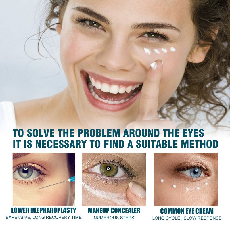 EELHOE Cellular Moisturizing Eye Cream befeuchtet die Haut um die Augen, strafft Tränensäcke, repariert trockene und feine Linien in_voghion.com