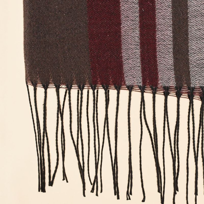 Scialle da donna primavera, autunno e inverno con spacco temperamento, abbinato a strisce di nappe in cashmere oversize, nuovo_voghion.com