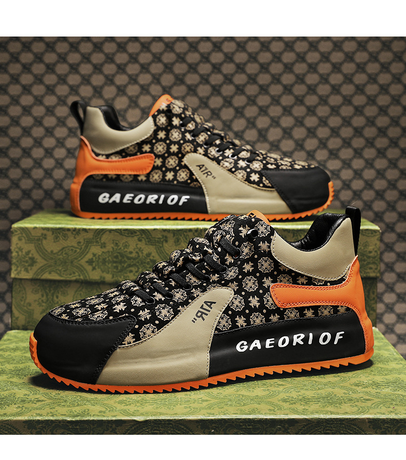 Herren-Sneakers 2023 Frühjahr und Sommer neue chinesische rote Netzschuhe im gleichen Stil Forrest Gump Retro-Taschensohle Papa-Schuhe lässige Sportschuhe_voghion.com