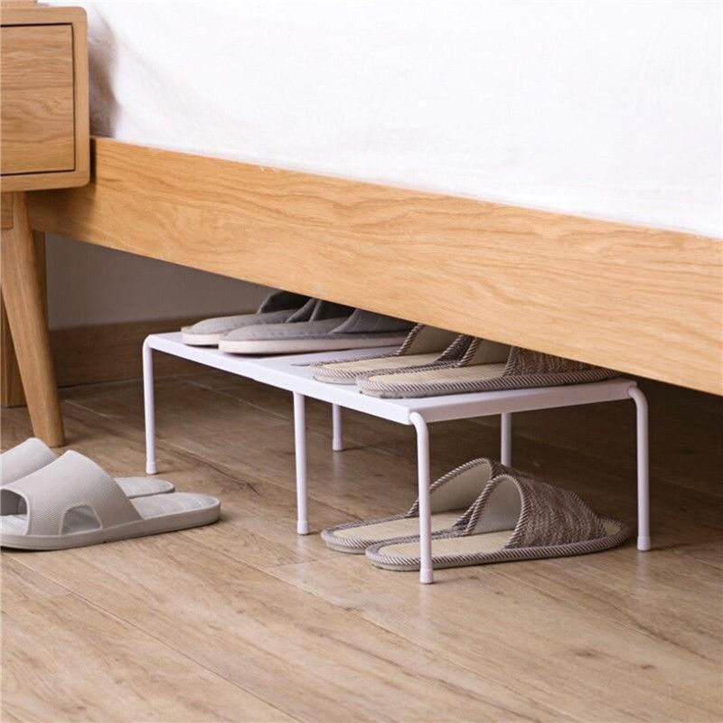 ABS Extensible Shoe Rack Storage Shelf Shoe Organizer Holder Under Sink Storage Rack Cabinet Organizer Household_voghion.com
