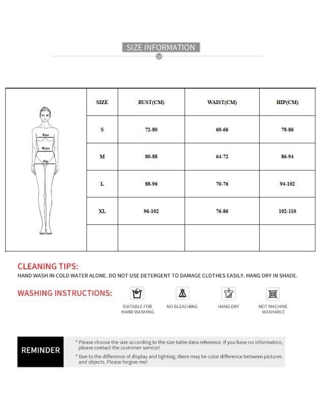 Bikini-schouderset - hoge taille en diepe V-hals (drie verstelbare bandjes, effen zwart/monochroom)_voghion.com