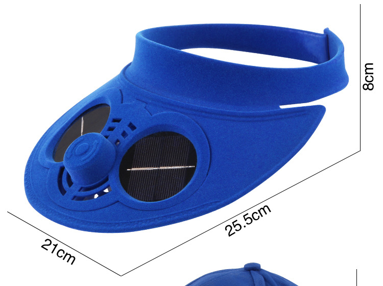 Cappello da baseball con ventola di raffreddamento Novità per esterni Cappello da campeggio per escursionismo Cappello solare solare per uomo Donna Spedizione gratuita regolabile_voghion.com