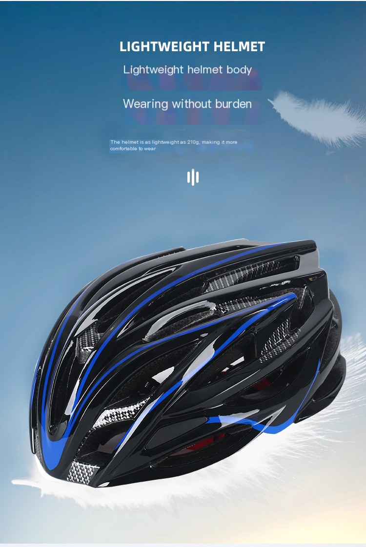 Casco da ciclismo per esterni casco da bicicletta leggero traspirante a forma integrata casco da montagna per protezione stradale_voghion.com