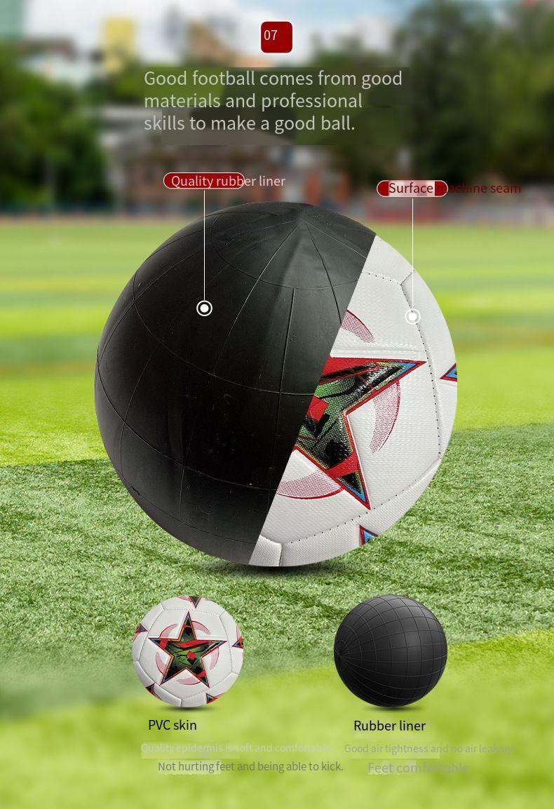 Balón de fútbol talla 5 para adultos y jóvenes, de entrenamiento, talla 5, resistente al desgaste, para entrenamiento profesional, de competición, para niños._voghion.com