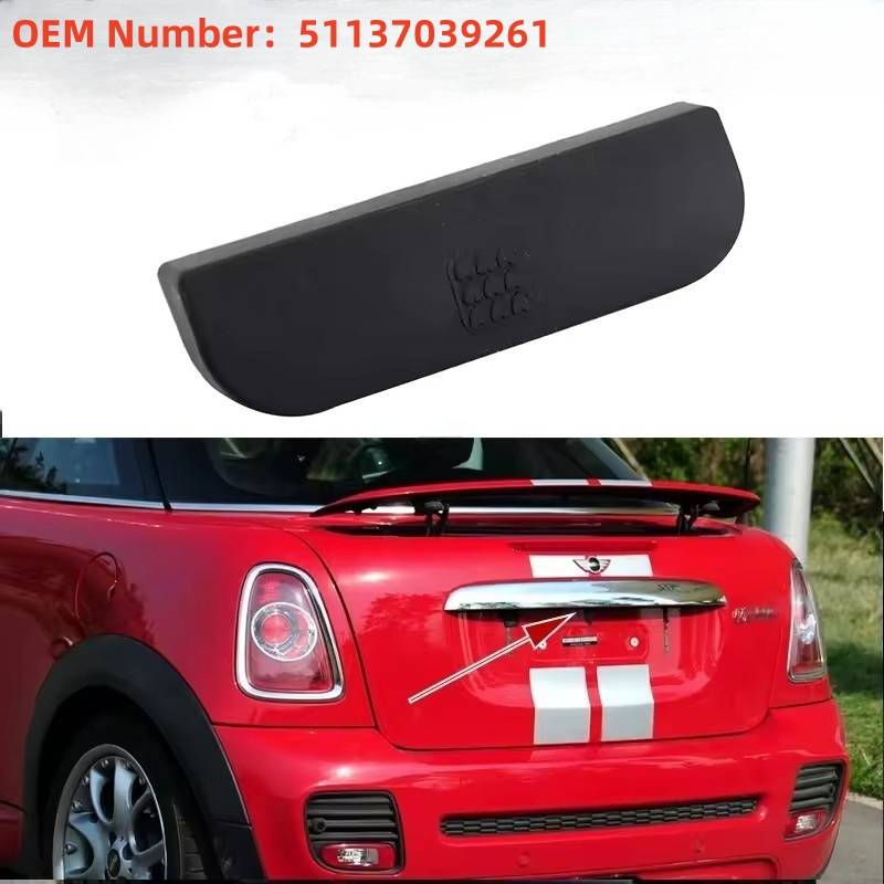 51137039261 Car Rear Trunk Boot Tailgate Handle Switch Rubber Button Cover Pad For BMW Mini R56 R50 R53 R55 R57 R58 R59_voghion.com