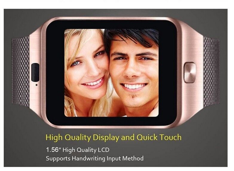DZ09 Smart Watch With SIM Card Slot, Bluetooth, Touch Screen, Camera, Step Counter, Multi-Language Support For Men Women Kids_voghion.com