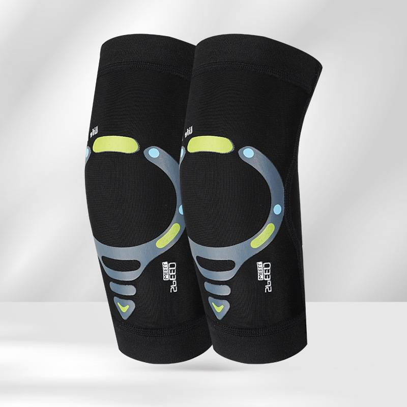 Breathable Knee Support Brace For Running, Basketball & Cycling - Lightweight Compression Sleeve For Men & Women (Single/Pair/Set, Black, S/M/L/XL)_voghion.com