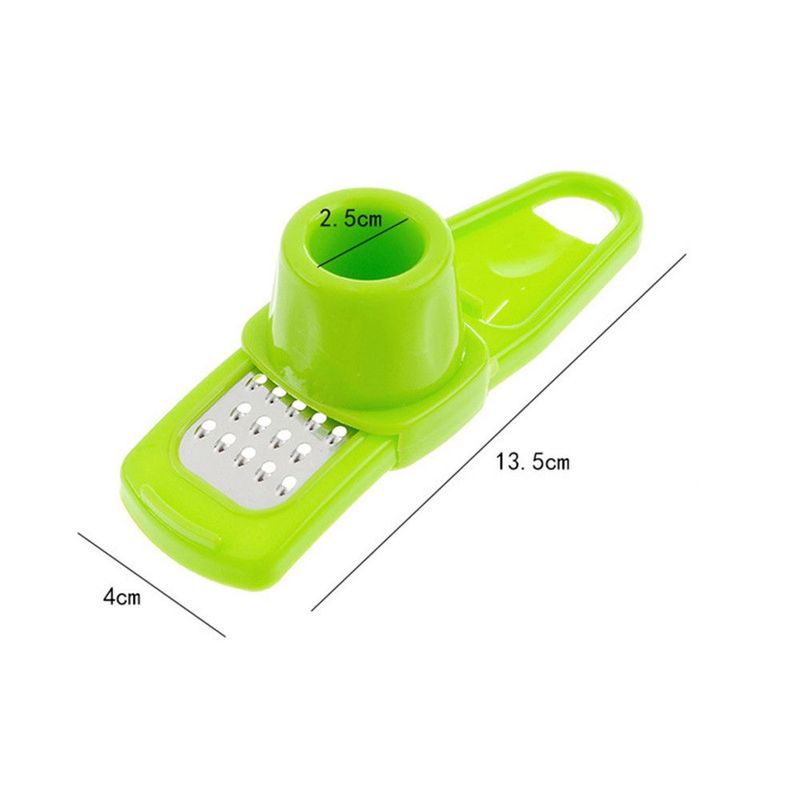 2Pcs Multifunction Pp Plastic Garlic Press Paste Peeler Cutter Grater Grinding Microplaner Planer Chopper Kitchen Tools_voghion.com