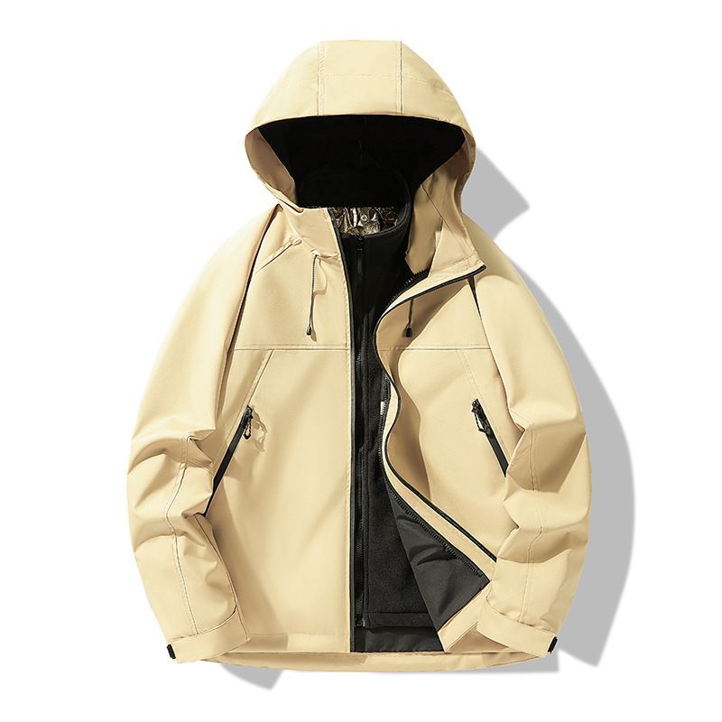 Giacca da alpinismo tibetana 3 in 1 antivento e impermeabile con riscaldamento al grafene, calda e invernale, unisex_voghion.com
