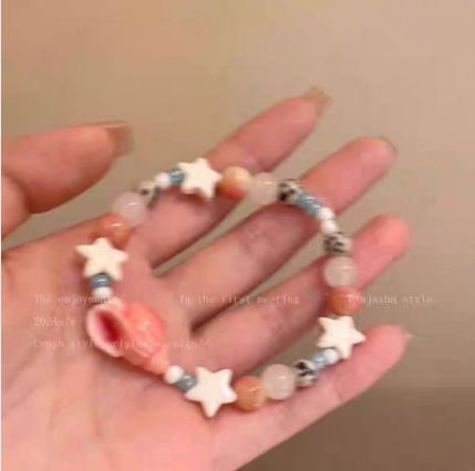 Nouveau bracelet minimaliste en perles de dopamine chinoises pour femme, style macaron, bijou polyvalent et coloré._voghion.com