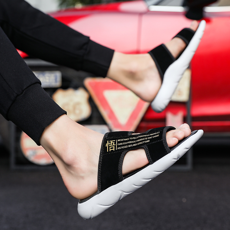 Men Summer Non-Slip Slipper for Indoor Outdoor Super Soft Slippers_voghion.com