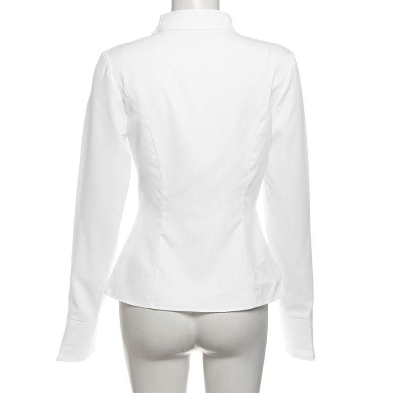Vêtements pour femmes, mode décontractée, tendance, haut à manches longues, fermeture éclair à la taille, jupe courte, costume deux pièces_voghion.com