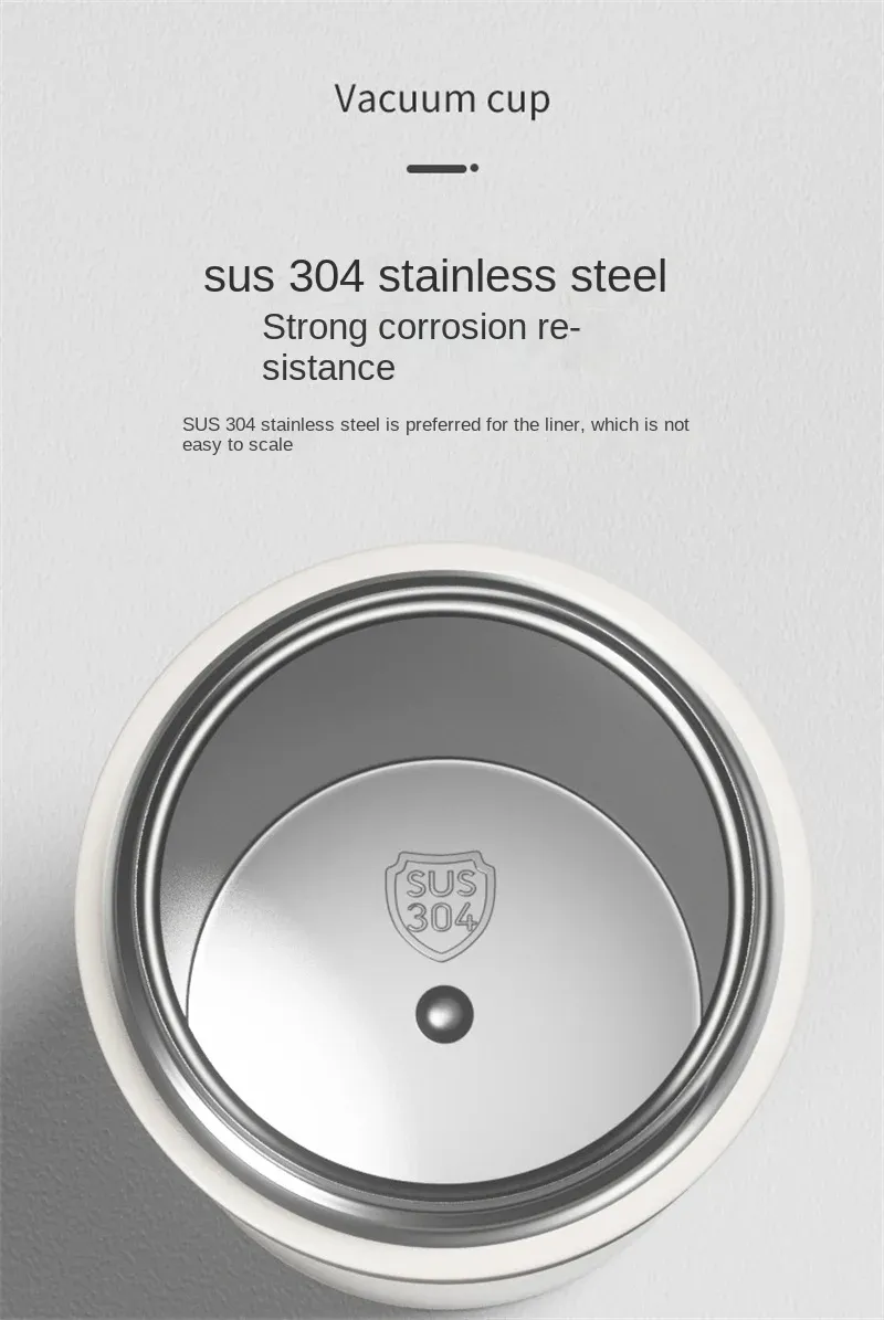 Thermos da 450 ml, in acciaio inox, con isolamento sottovuoto, per mantenere il freddo e il caldo, per auto._voghion.com