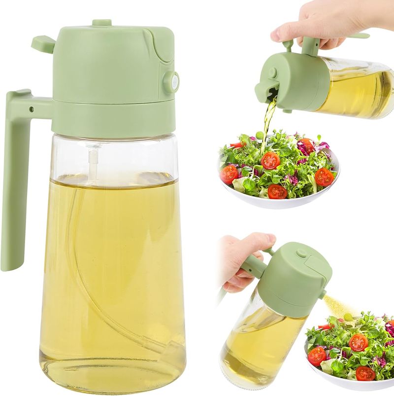 RYYD Spray/Pour Bottle - 470ml Glass|Dual Function|EU Kitchen_voghion.com