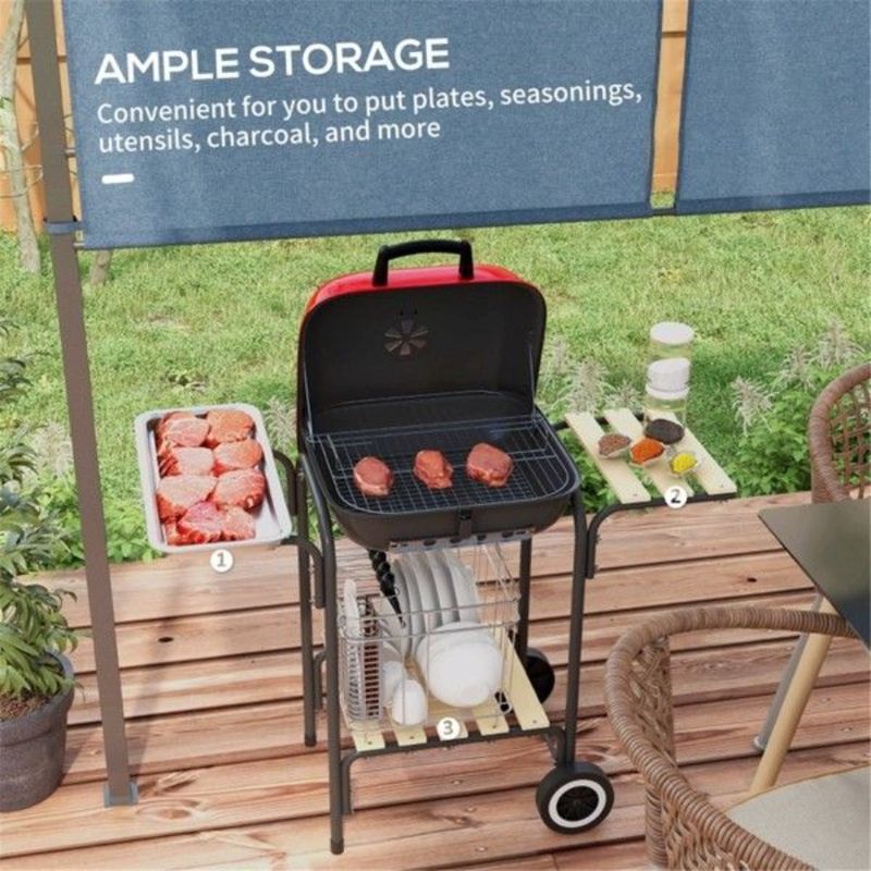 Portable (Prohibited By BBQ Grill Grill Shipping -) Charcoal_voghion.com
