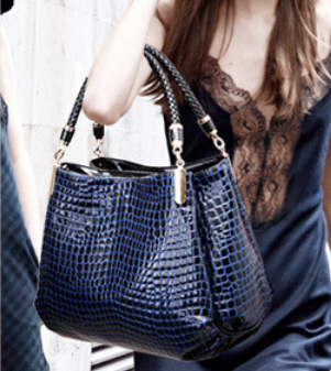 Sac à main tendance motif crocodile pour femmes, sac portable de tempérament mature_voghion.com