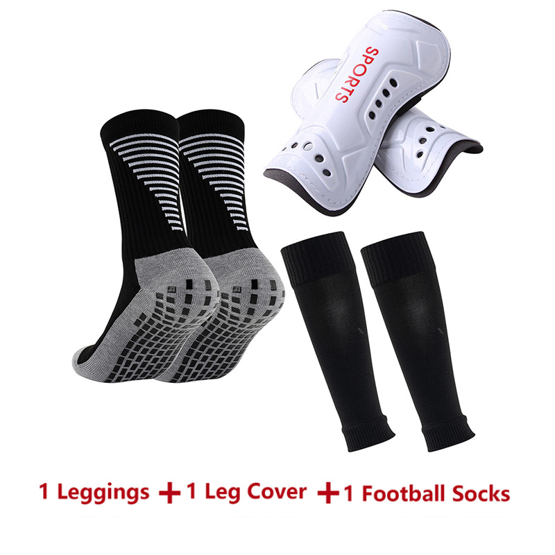 Calzini da calcio con suola in asciugamano ispessita per adulti, combinazione di calzini adesivi antiscivolo da uomo e da donna, scaldamuscoli_voghion.com