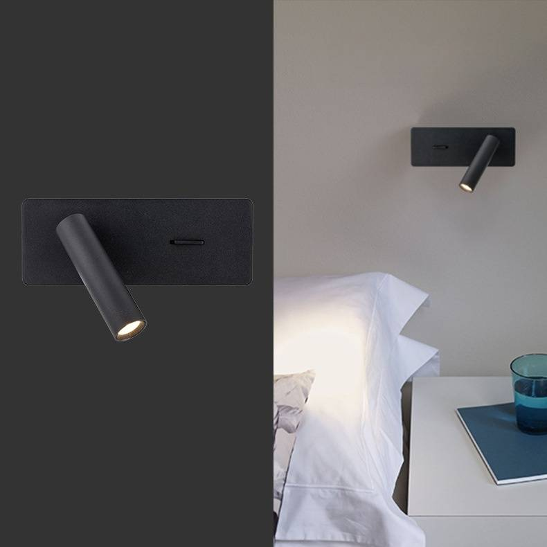Nordic moderne wandlamp - LED-leeslamp voor slaapkamer en hotel, verstelbare arm, dimbaar warm wit licht, minimalistische wandlamp_voghion.com