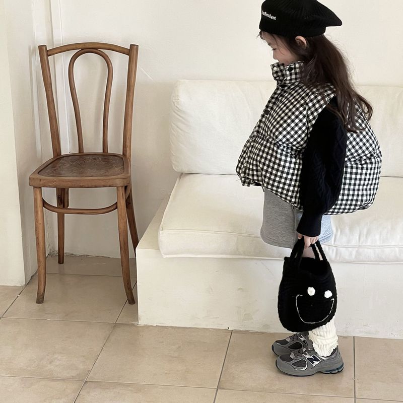 Gilet scozzese invernale per bambini nuovo gilet in cotone coreano per ragazzi e ragazze_voghion.com