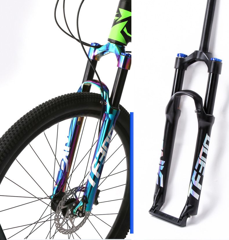 Bicicletta Mountain Bike Colorata Nera 27,5 pollici 29 pollici Freno a Disco Lega di Alluminio Sospensione Pneumatica Forcella Anteriore_voghion.com