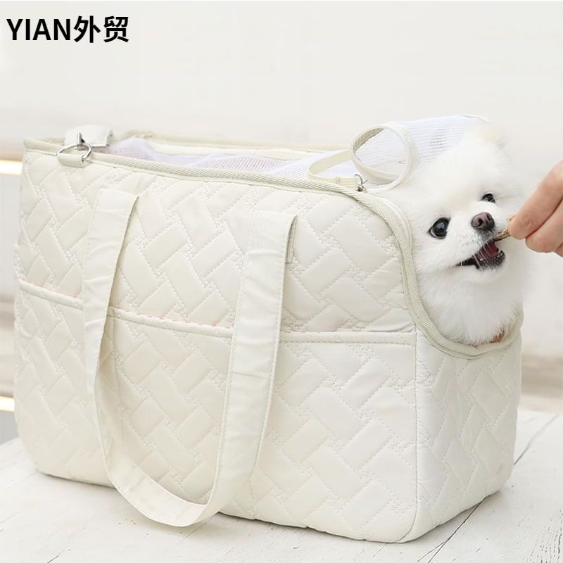 Verkaufsschlager: Modische, tragbare Umhängetasche für Haustiere – ideal für Hunde und Katzen, auch für Outdoor-Aktivitäten geeignet und mit freiem Kopf_voghion.com