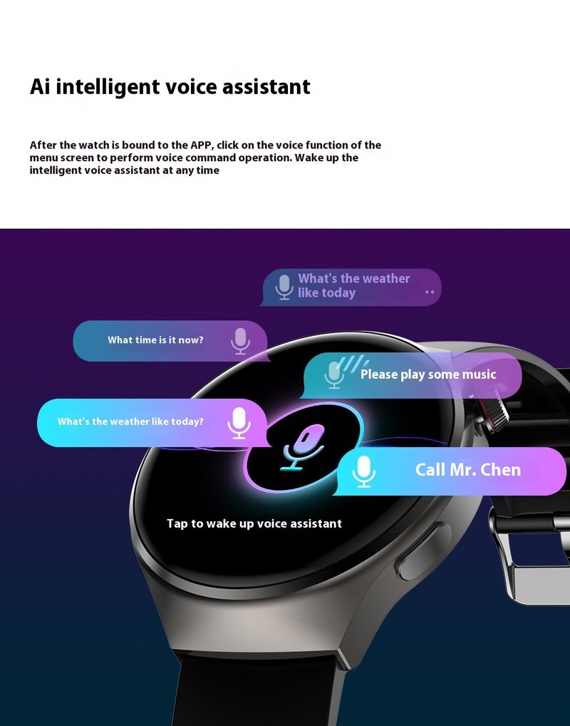 Montre connectée NFC S22 pour hommes, bracelet de sport multifonctionnel, surveillance, offre spéciale_voghion.com