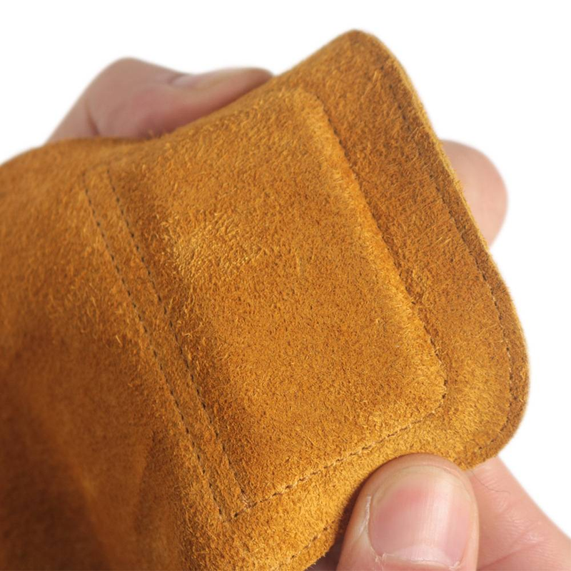 Protezione del palmo in pelle di mucca, attrezzatura per la protezione delle mani, antiscivolo, cinturino da polso, trazione dura, cinturino di presa_voghion.com