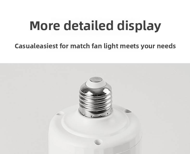 Smart Ceiling Fan With Led Light - 2-In-1 Remote Control Ultra Quiet 3 Speed Adjustable Easy Installation For Bedroom/Living Room_voghion.com