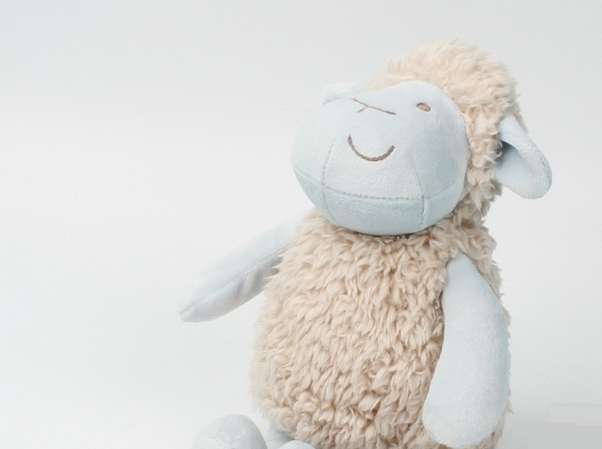 Stuffed Plush Animals Doll Soft Life Blue Lamb Doll Children Soft Cloth Doll Girl Birthday Gift Wedding Plush Toy_voghion.com