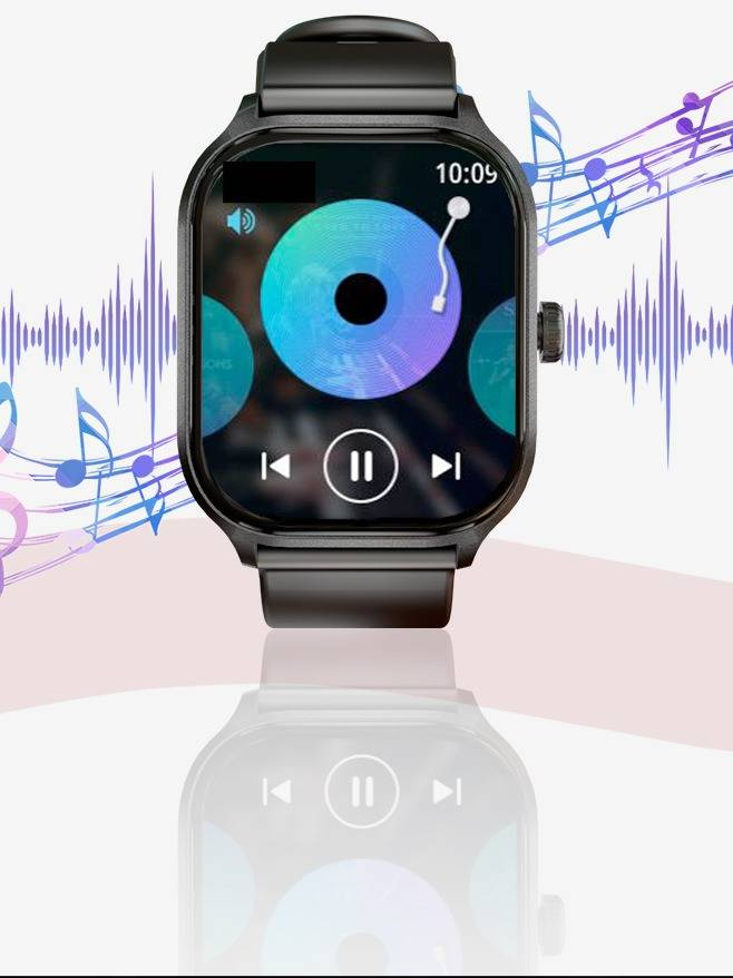 Reloj inteligente deportivo X8 resistente al agua con monitor de frecuencia cardíaca, pantalla grande y batería de larga duración. Compatible con Android e iOS._voghion.com