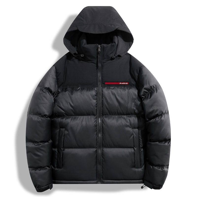 Premium Tech Fleece Hooded Jacket, Winter Warm Zip-Up Coat With Advanced Insulation, Oversized Streetwear Outerwear In White/Black/Pink/Orange/Navy_voghion.com